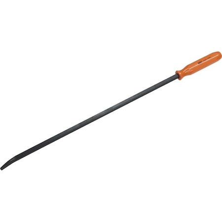 Gray Tools 24" Screwdriver Handle Pry Bar, Curved Black Oxide Finish Blade 73524
